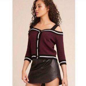 BB DAKOTA Cold Shoulder Sweater Blouse
